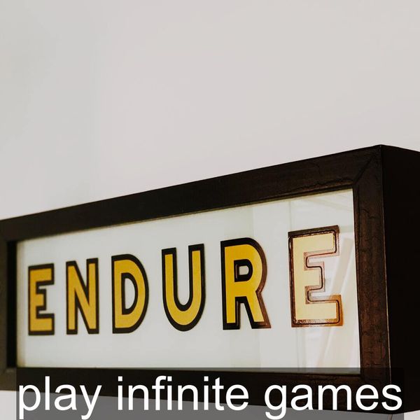 Play infinite games